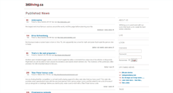 Desktop Screenshot of 360living.ca